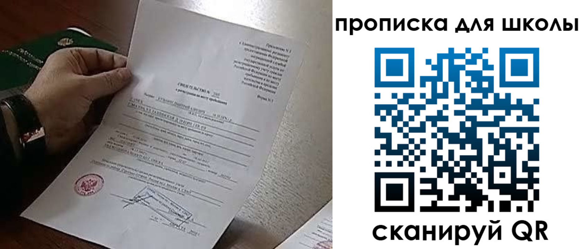 прописка ребенка в Ельне
